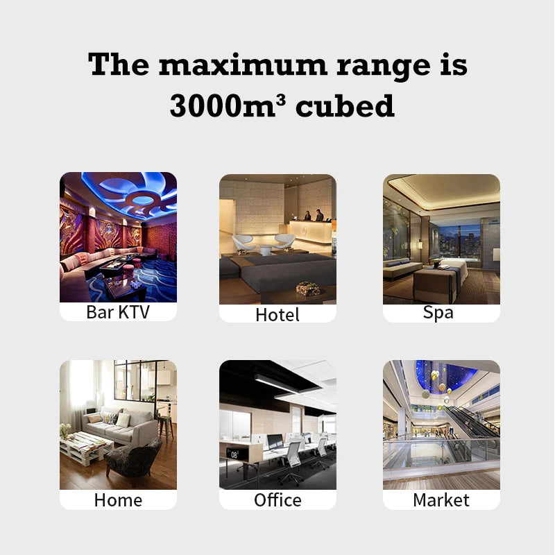 Namste Aroma Diffuser 800ml Capacity Essential Oil Air Purifier StainlessSteelExterior