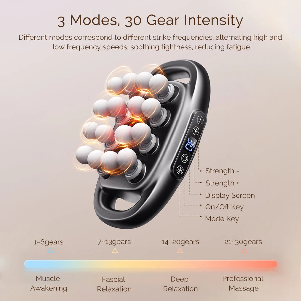 Foreverlily Fascia Gun High Frequency Back Massager