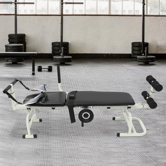 Back Stretch Bench Neck Stretcher For Lumbar Traction Home Use