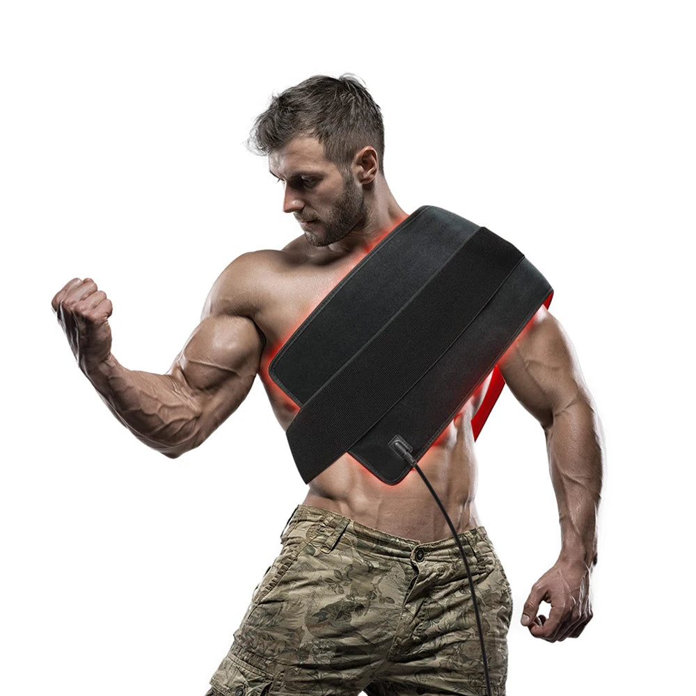 Red Light Therapy Pad 660nm 850nm Infrared Massage Device