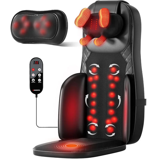 HIMOUTA Shiatsu Massage Cushion With Heat For Home Use