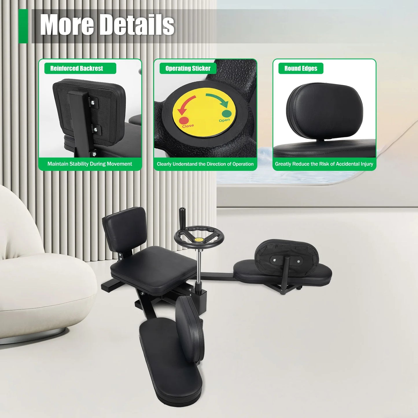 Adjustable Horse Stretching Trainer For Home Yoga And Dance