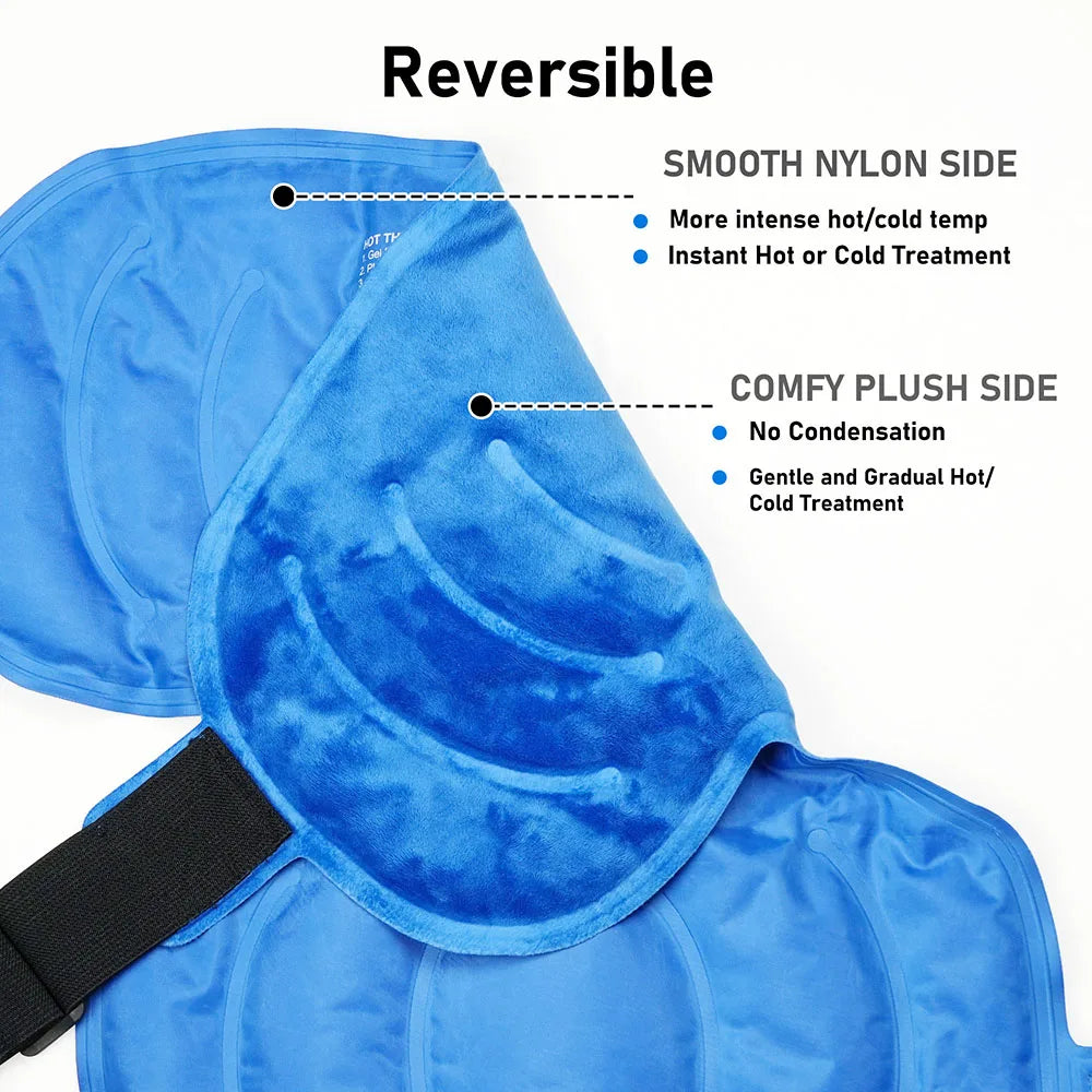Hign-concerned Shoulder Ice Pack Wrap For Hot Cold Therapy ReliefFromChronicPain