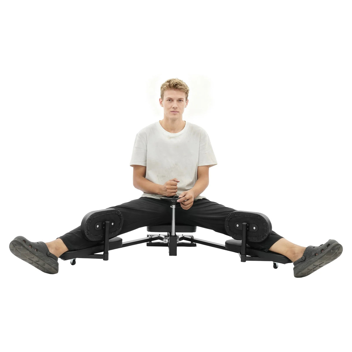 Adjustable Leg Stretcher Machine, Heavy Duty Split Trainer For Fitness