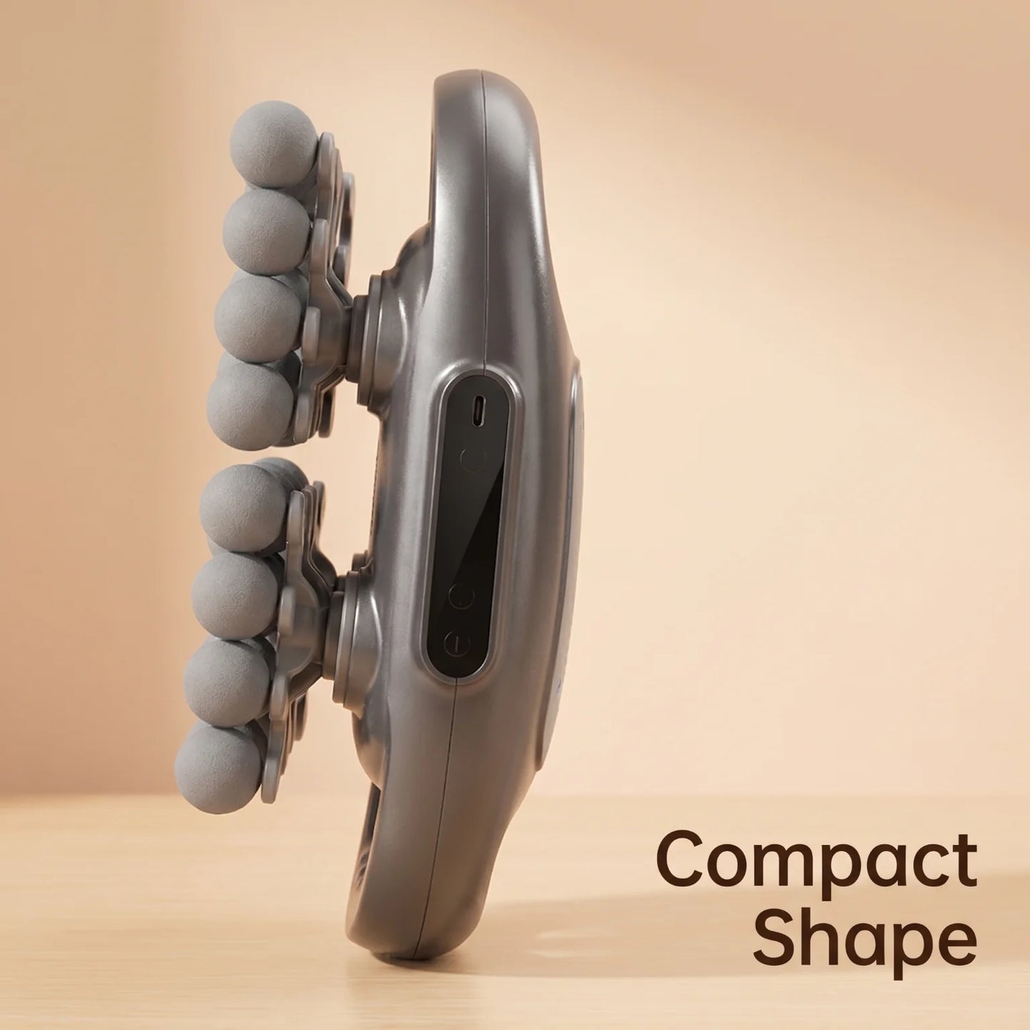 Deep Tissue 42 Nodes Electric Massage Roller With LCD Display