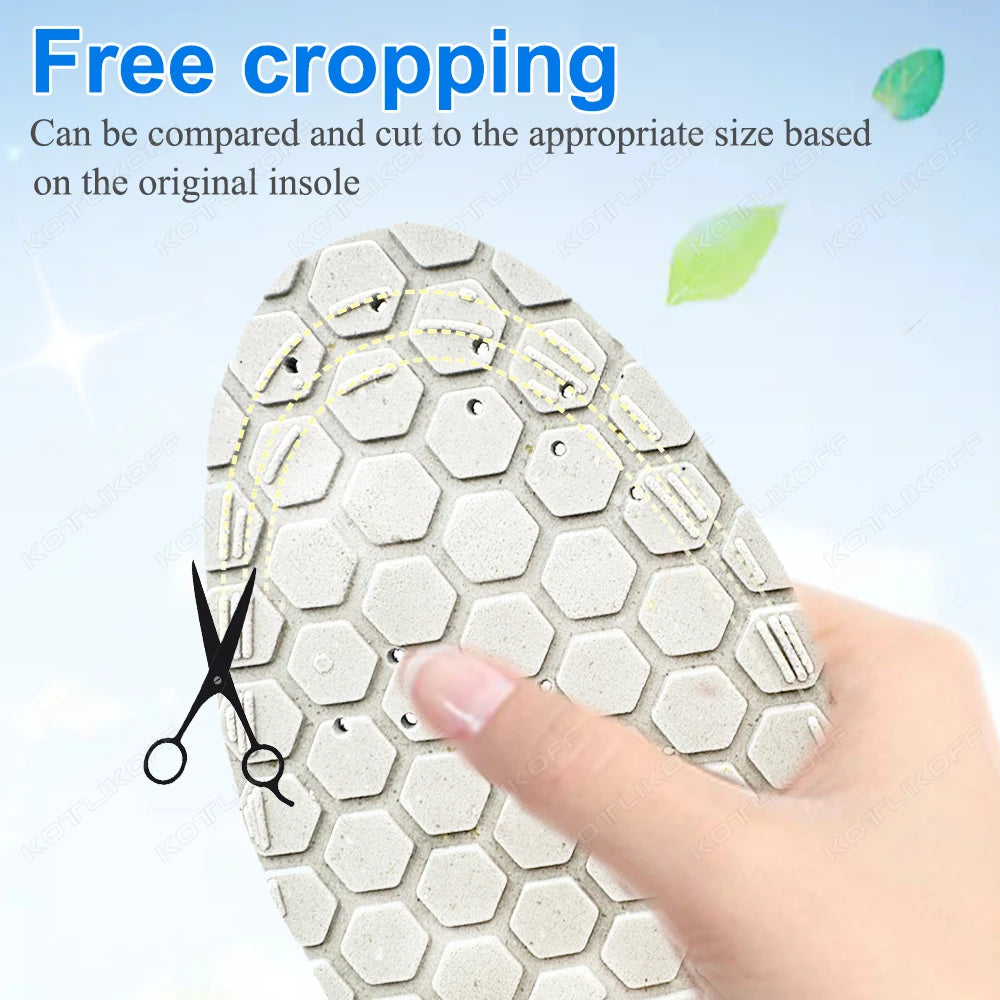 WINRUOCENCN Acupressure Footbed Insoles For Men Women Orthopedic Magnetic Inserts