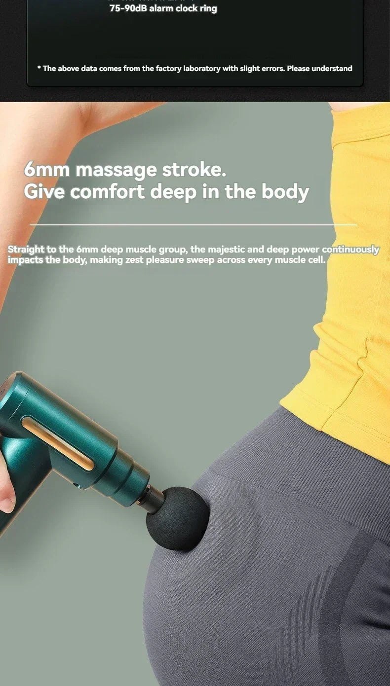 DIAMRI Mini USB Massage Gun For Neck And Back Relief