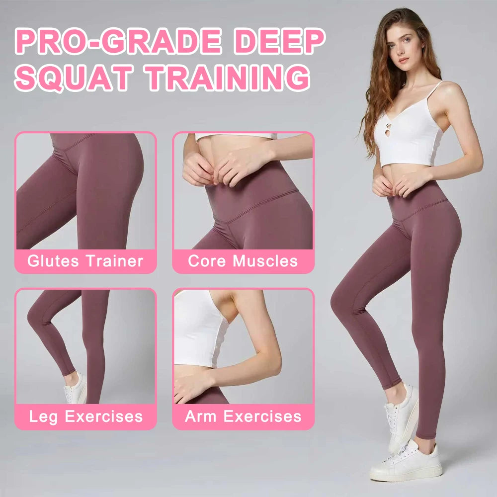 Deep Squat Machine For Home Glutes Trainer With Resistance Bands