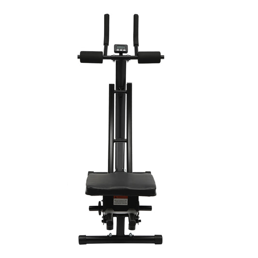 Ab Exercise Machine Foldable Crunch Trainer With LED Display