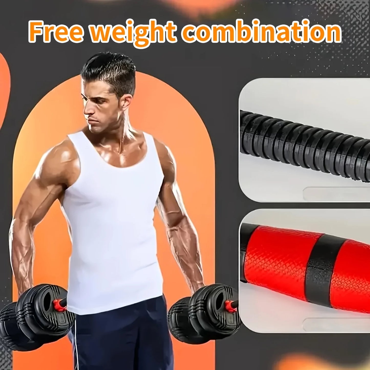 FITVIDS Adjustable Dumbbells 20 30 40 90 LBS Home Gym