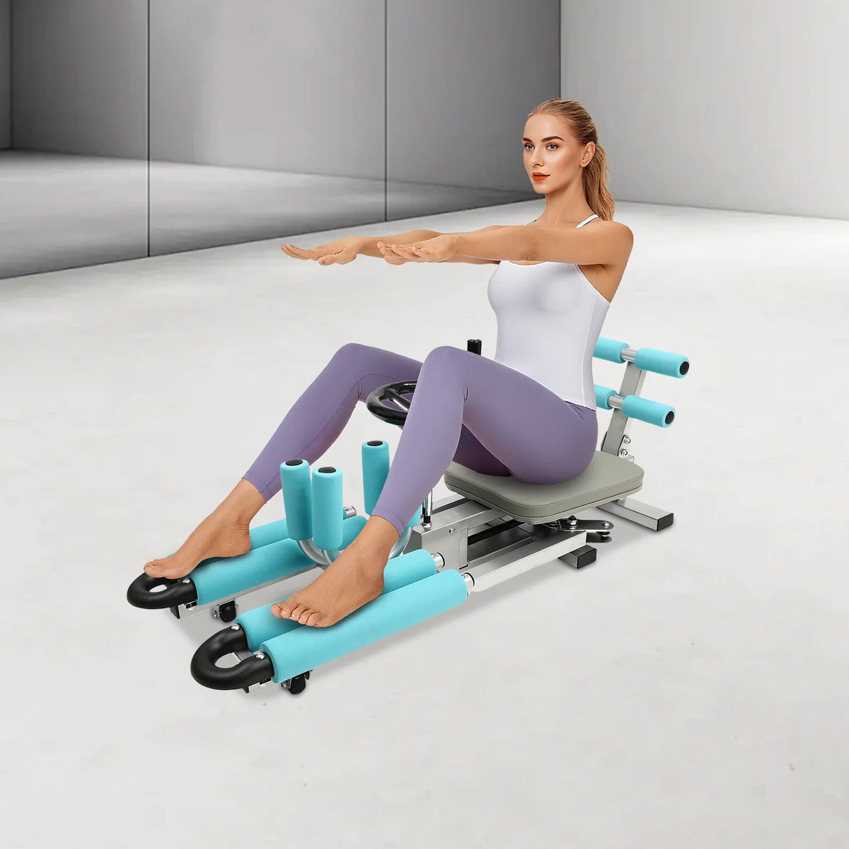 Heavy Duty Adjustable Leg Strectcher For Flexibility Stretch