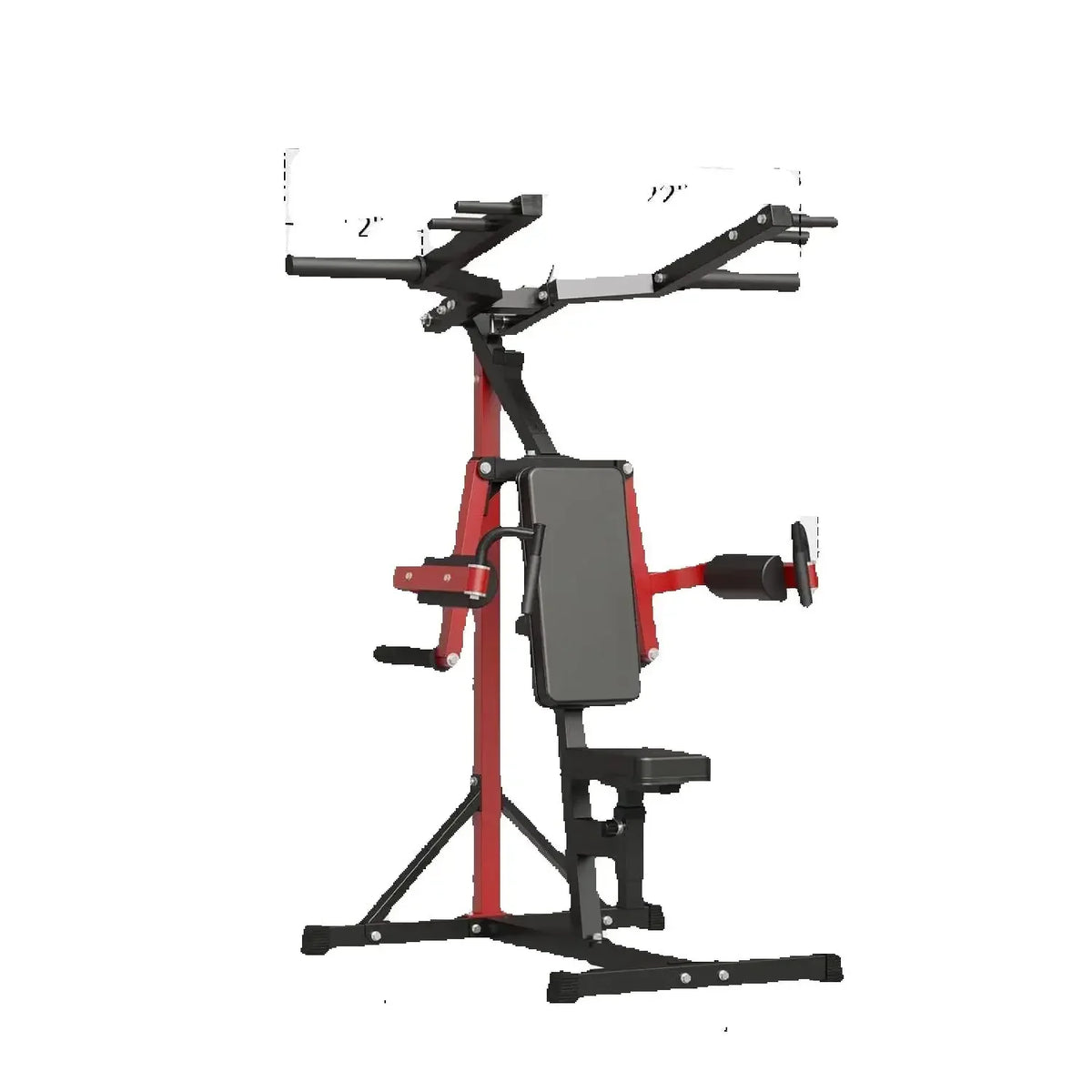 Posture Training Machine With Hip Lifting And Pull Up Support