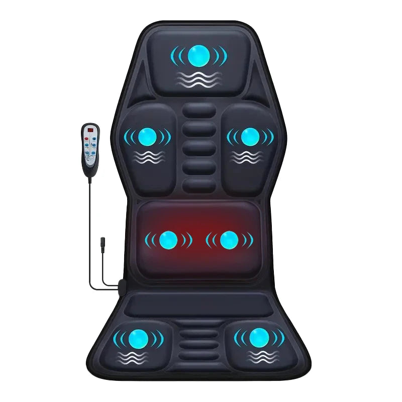 HIMOUTA Back Massage Seat Cushion With Heating 7 Modes