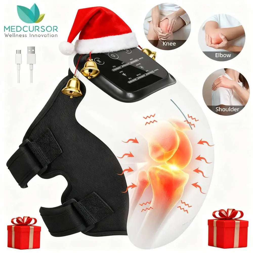 Medcursor Electric Heating Knee Pad Wireless Heated Massager With Vibration
