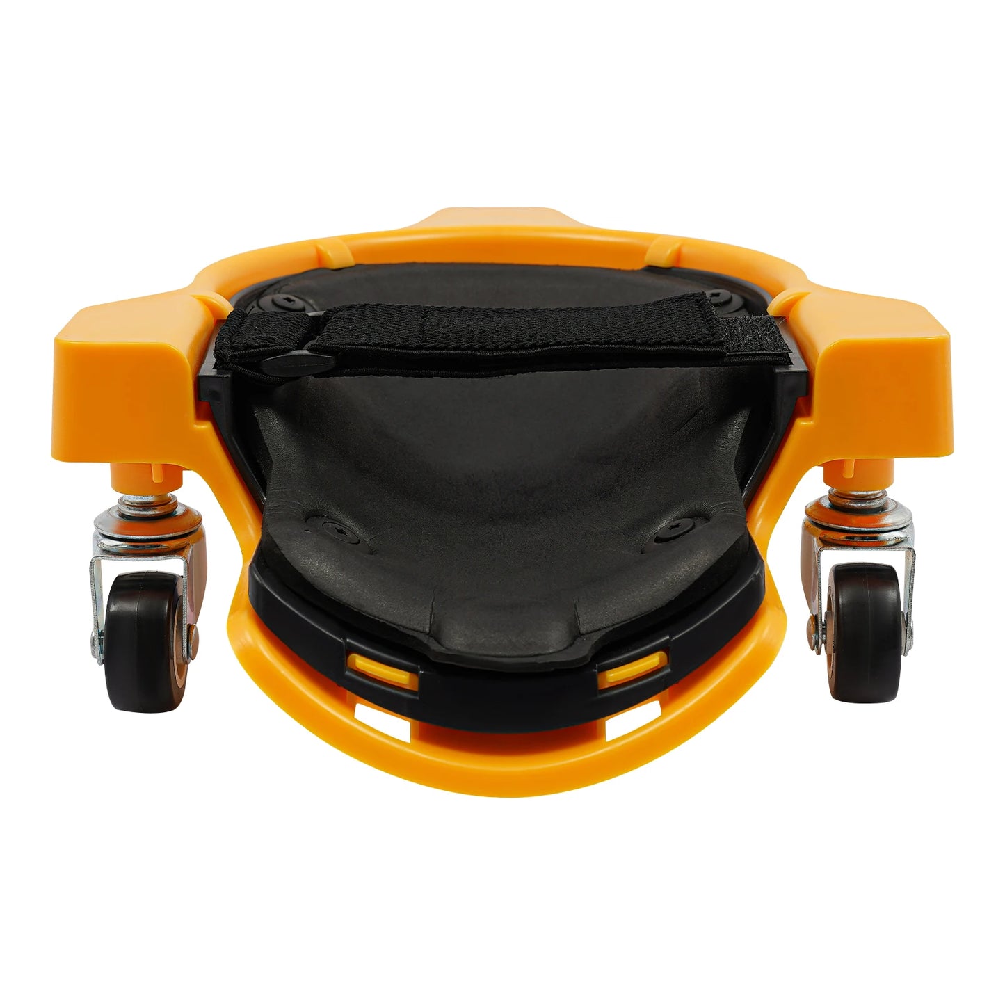 Rolling Knee-Pads With Advanced Three-Wheeled Sliding Mechanism And Adjustable Straps