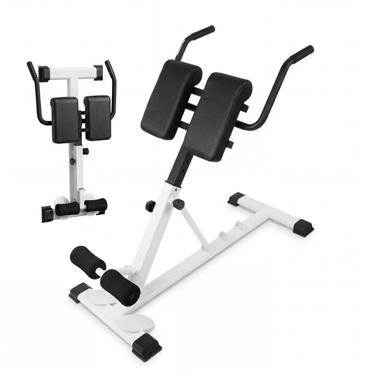 HiMISS Adjustable Roman Chair Hyperextension Bench For Home Gym