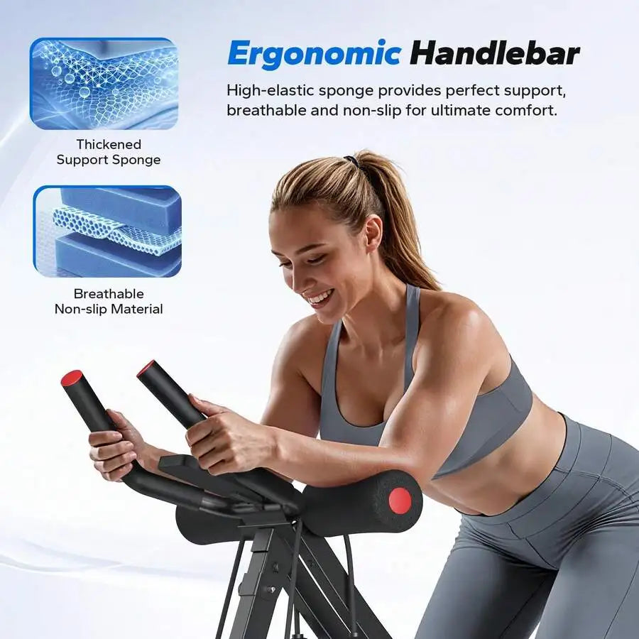 Ergonomic Adjustable Ab Trainer Machine For Home Gym Full Body Workout