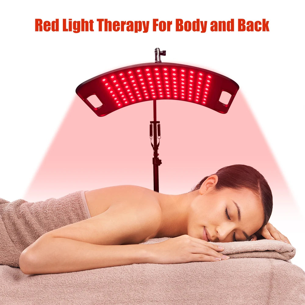 Electronic Red Light Therapy Panel 660nm 850nm With Adjustable Stand