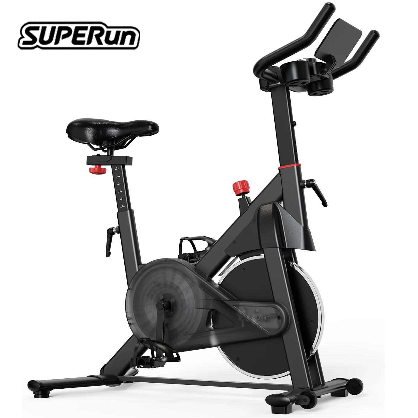 Superun 32-Level Magnetic Resistance Exercise Bike for Home Use