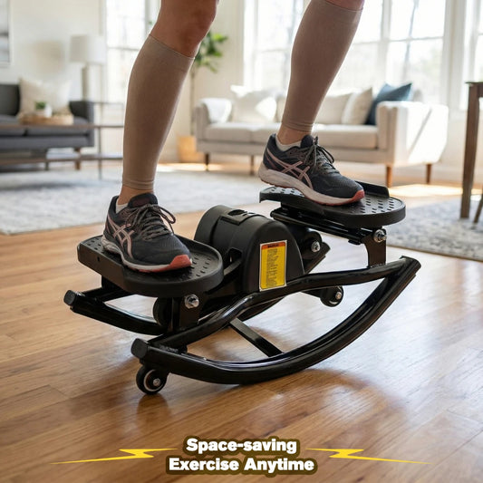 Ye Swing Stepper Machine - Easy Home Aerobic Fitness, Targets Waist & Legs in Compact Design, Foldable, Quiet, Family-Friendly