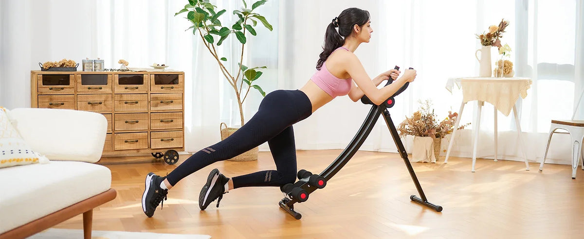 Zelus Ab Crunch Coaster Core Trainer For Home Gym Fitness