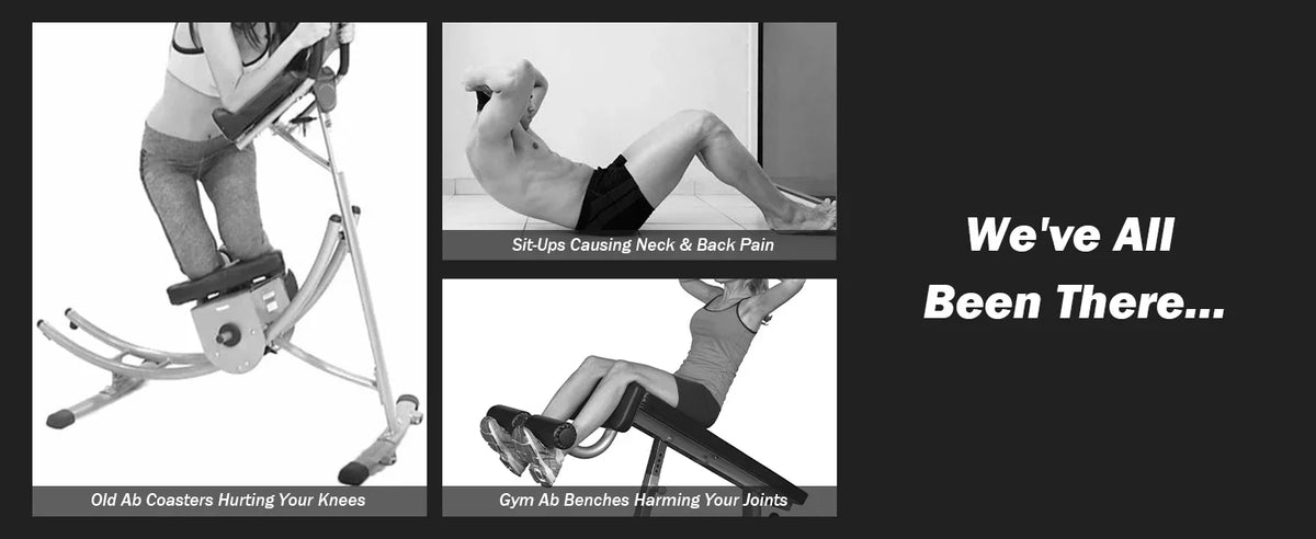 Zelus Ab Crunch Coaster Core Trainer For Home Gym Fitness