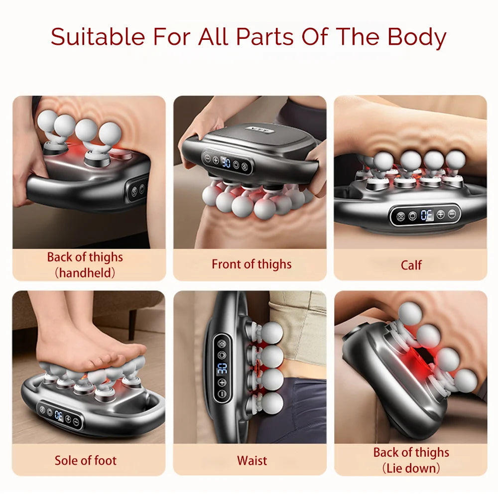 Foreverlily 16-Head High Frequency Massage Gun For Body