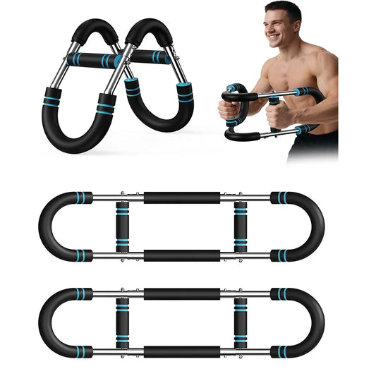 U Shape Arm Trainer Hand Gripper Power Twister Strength Equipment