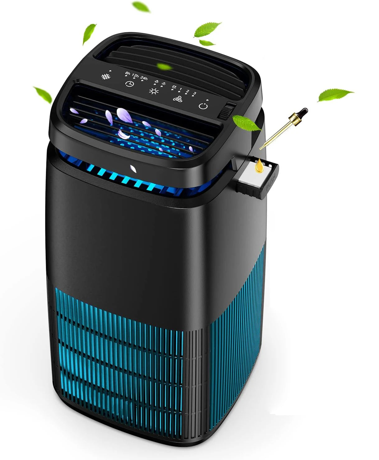 AROEVE Premium AirPurifier PurificationDevice H13TrueHEPA Sleep Timer AromaFragrance