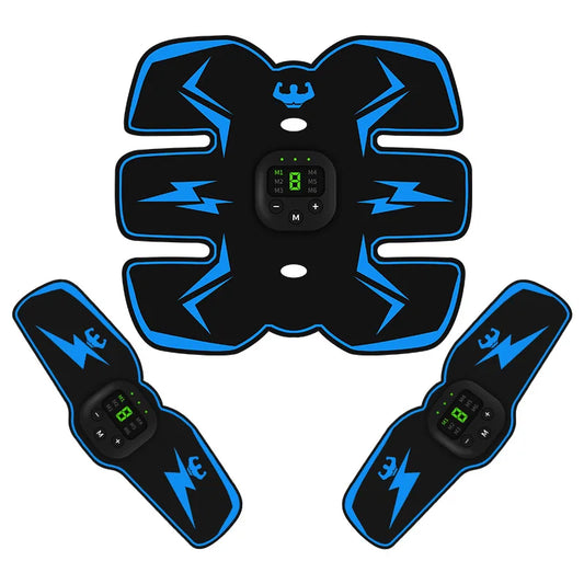 USB Rechargeable EMS Muscle Stimulator Full Body Massager Pain Relief