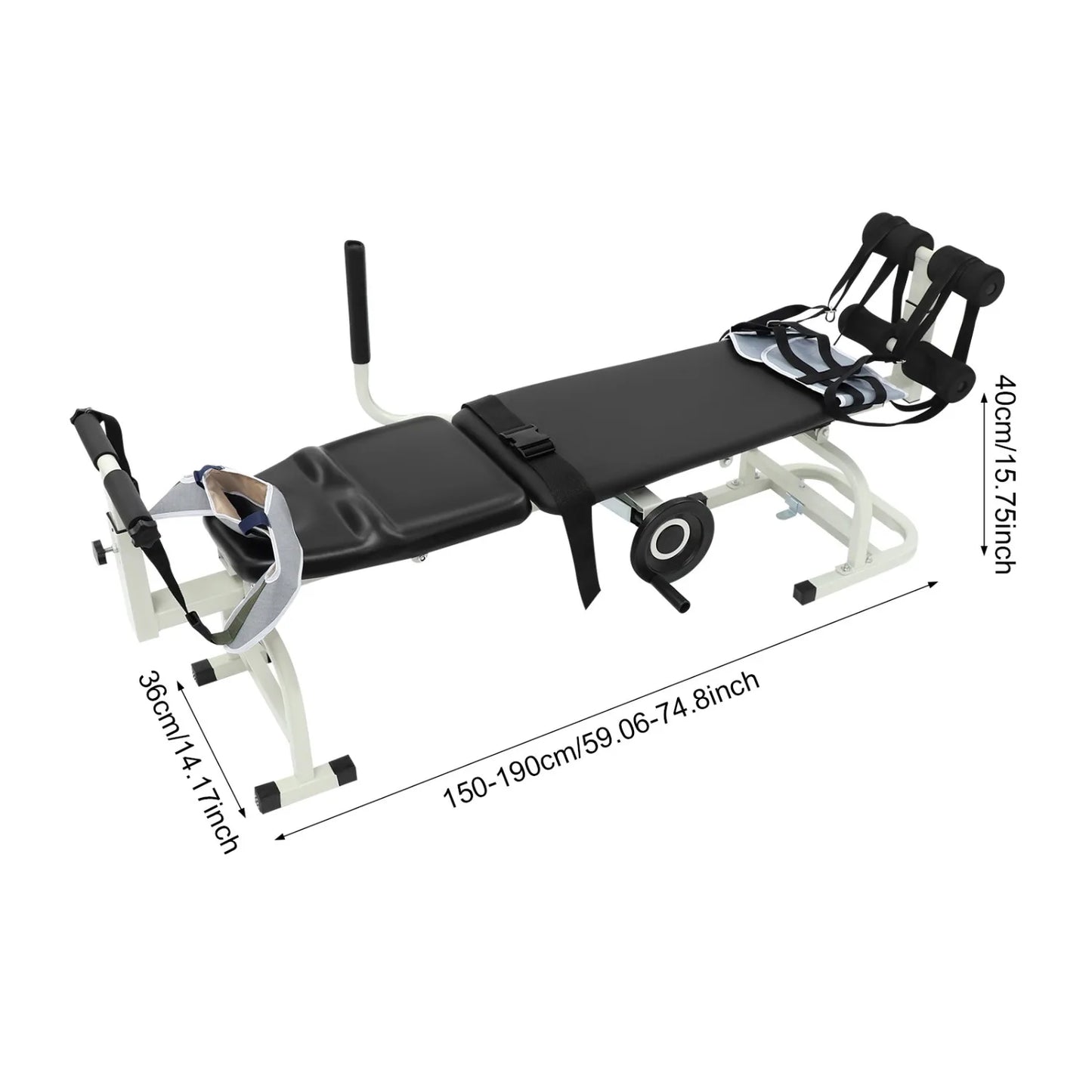 Back Stretch Bench Neck Stretcher For Lumbar Traction Home Use