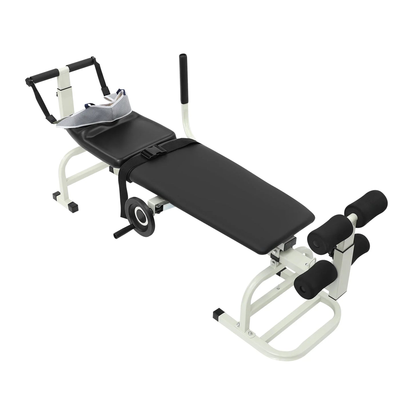 Spine Decompression Bed Back Stretcher With Handwheel Control 330 Pounds