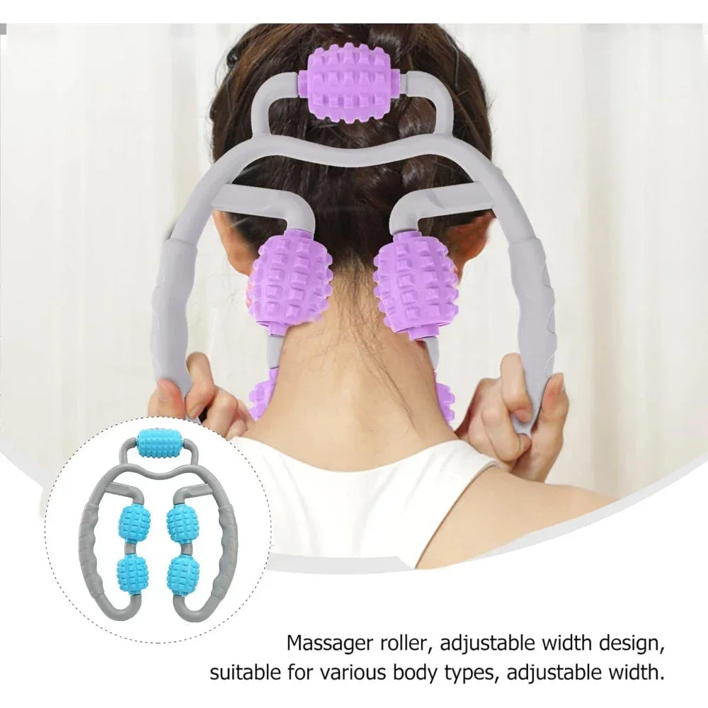 Hign-Concerned Lower-Leg Massage Roller Handheld Muscle Relaxation Tool Travel-Ready