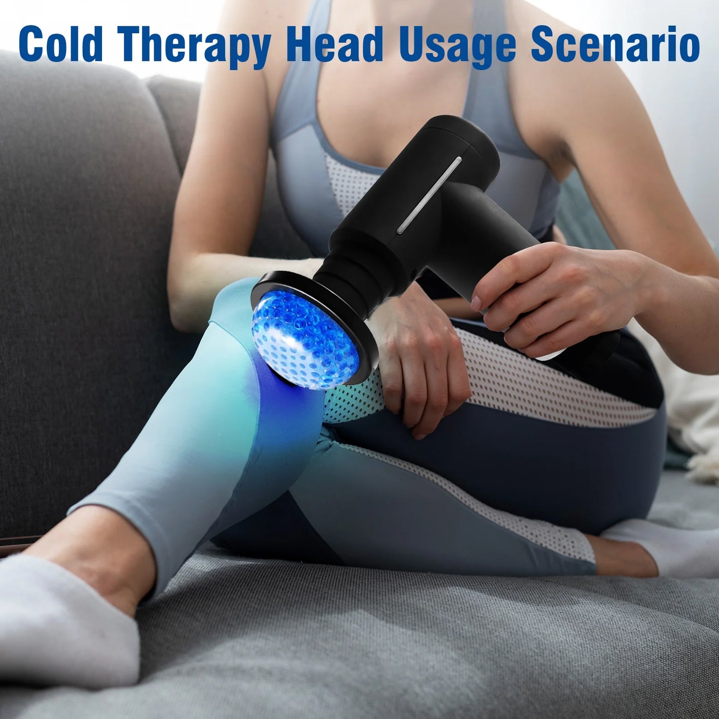 Hot Cold Therapeutic Massage Gun Deep Tissue PercussionTherapy Recovery Performance
