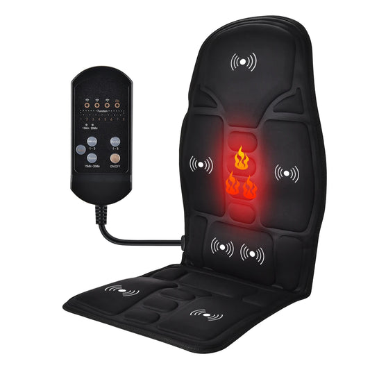 Agdoad Advanced Infrared Heated Therapeutic FullBody Massage Cushion Automobile Workspace