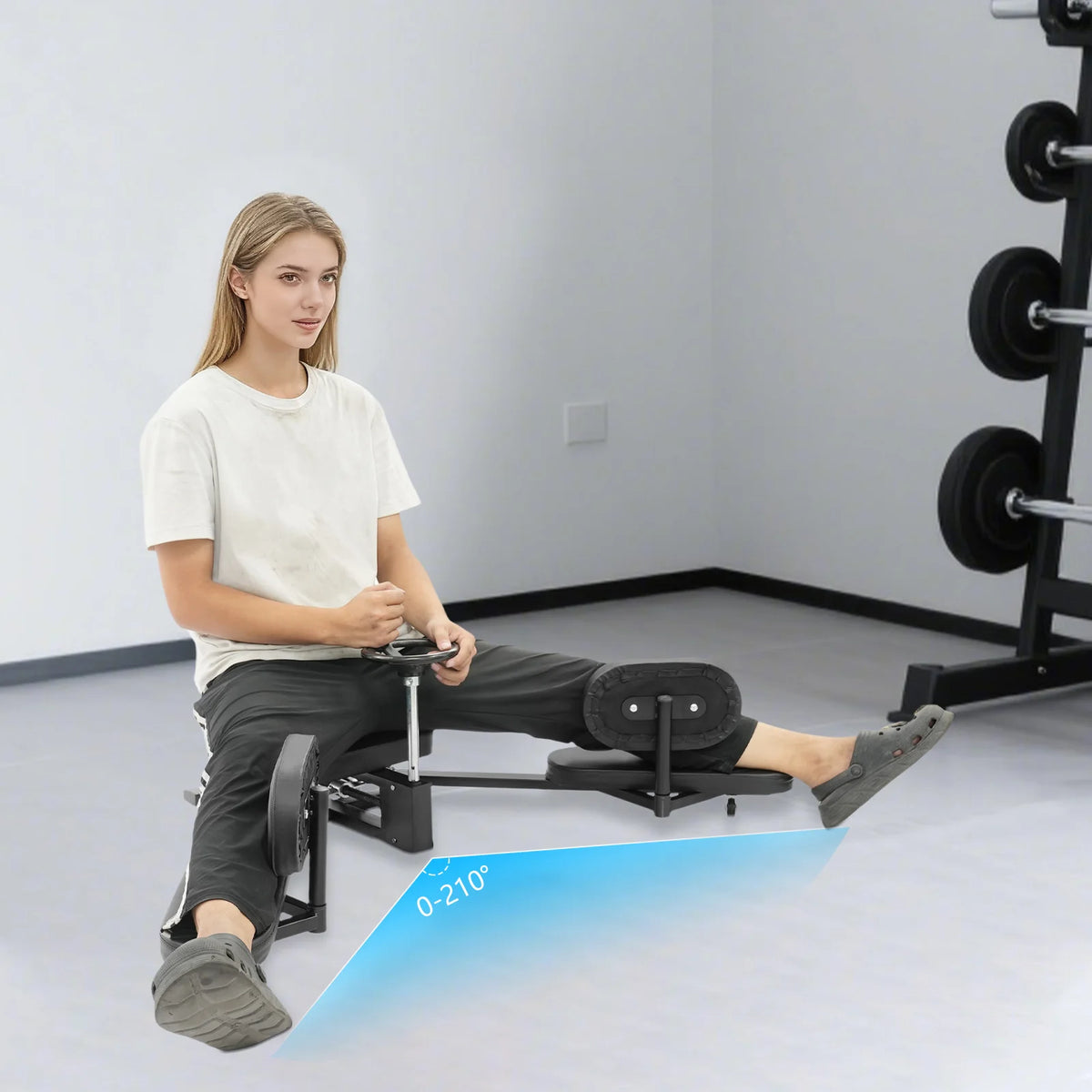 Adjustable Leg Stretcher Machine, Heavy Duty Split Trainer For Fitness