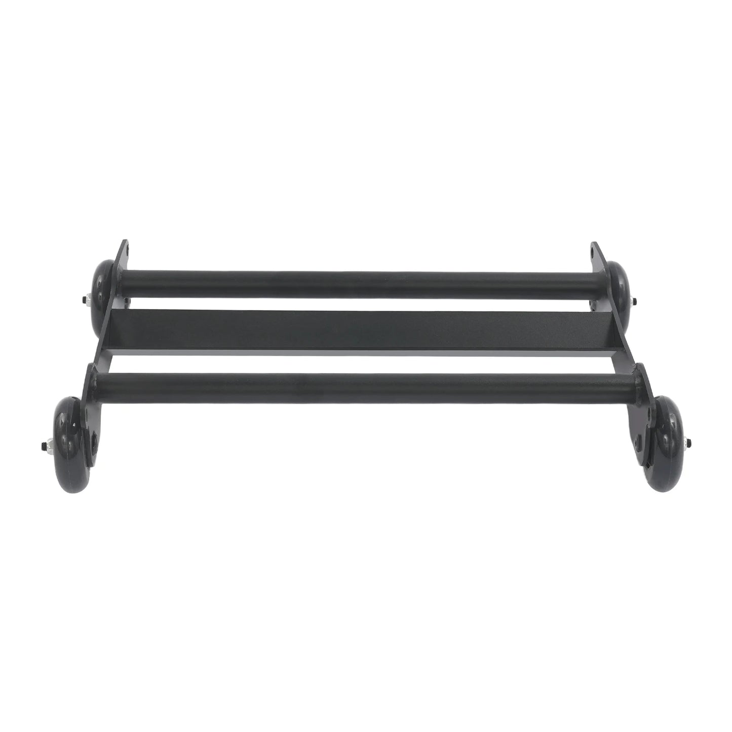 Steel Abdominal Trainer With Wheels For Home Gym Fitness Equipment