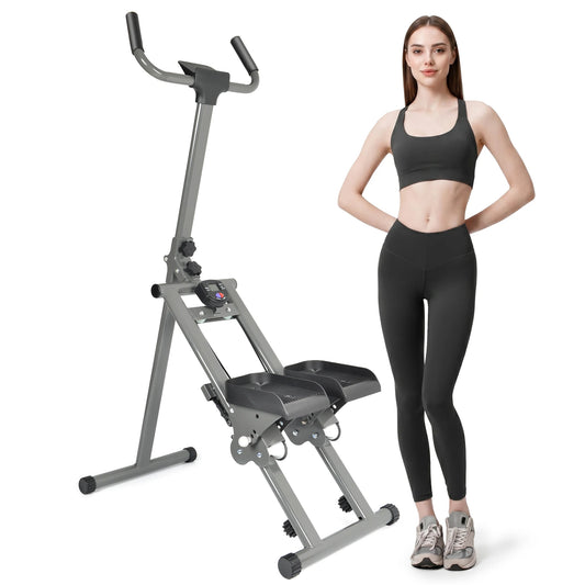 Vertical Stair Stepper With LCD Display For Full Body Cardio