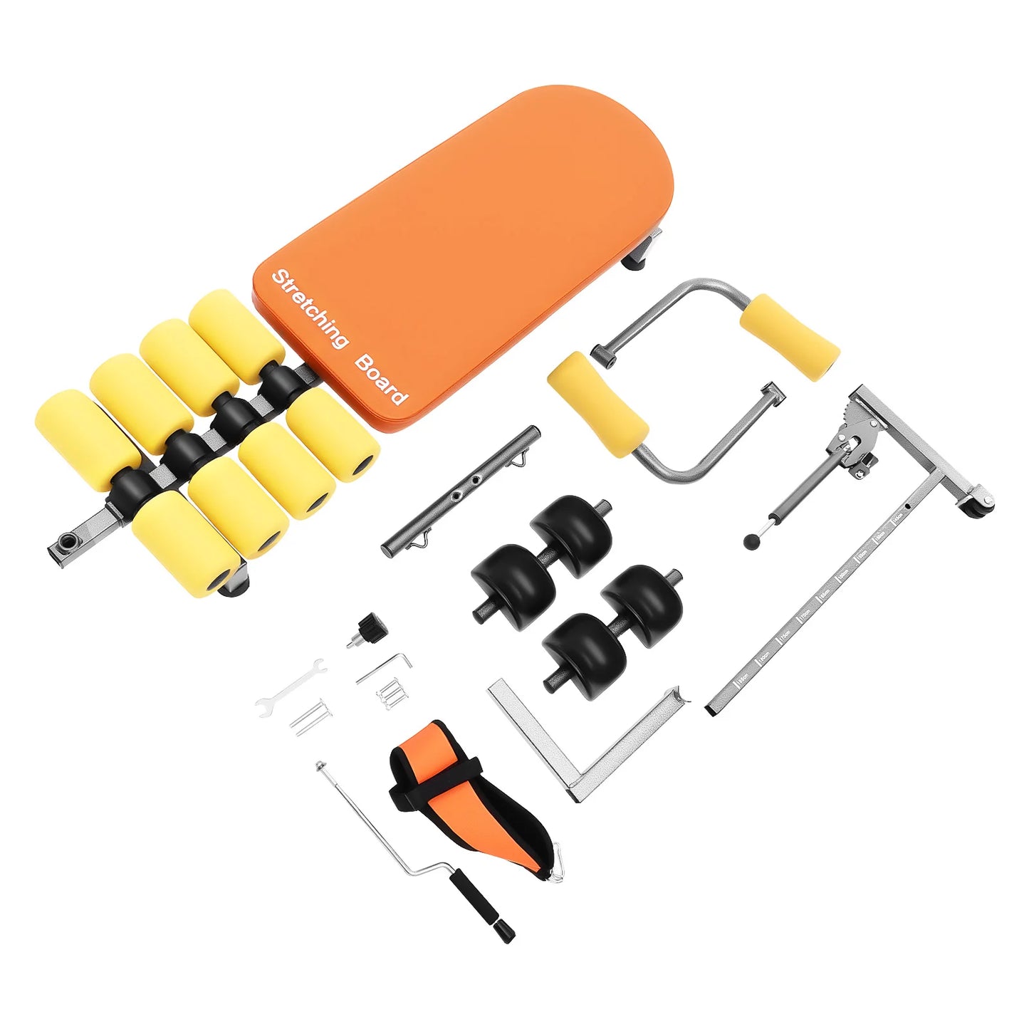 Inversion Table With Neck Stretcher Head Support And Steel Frame