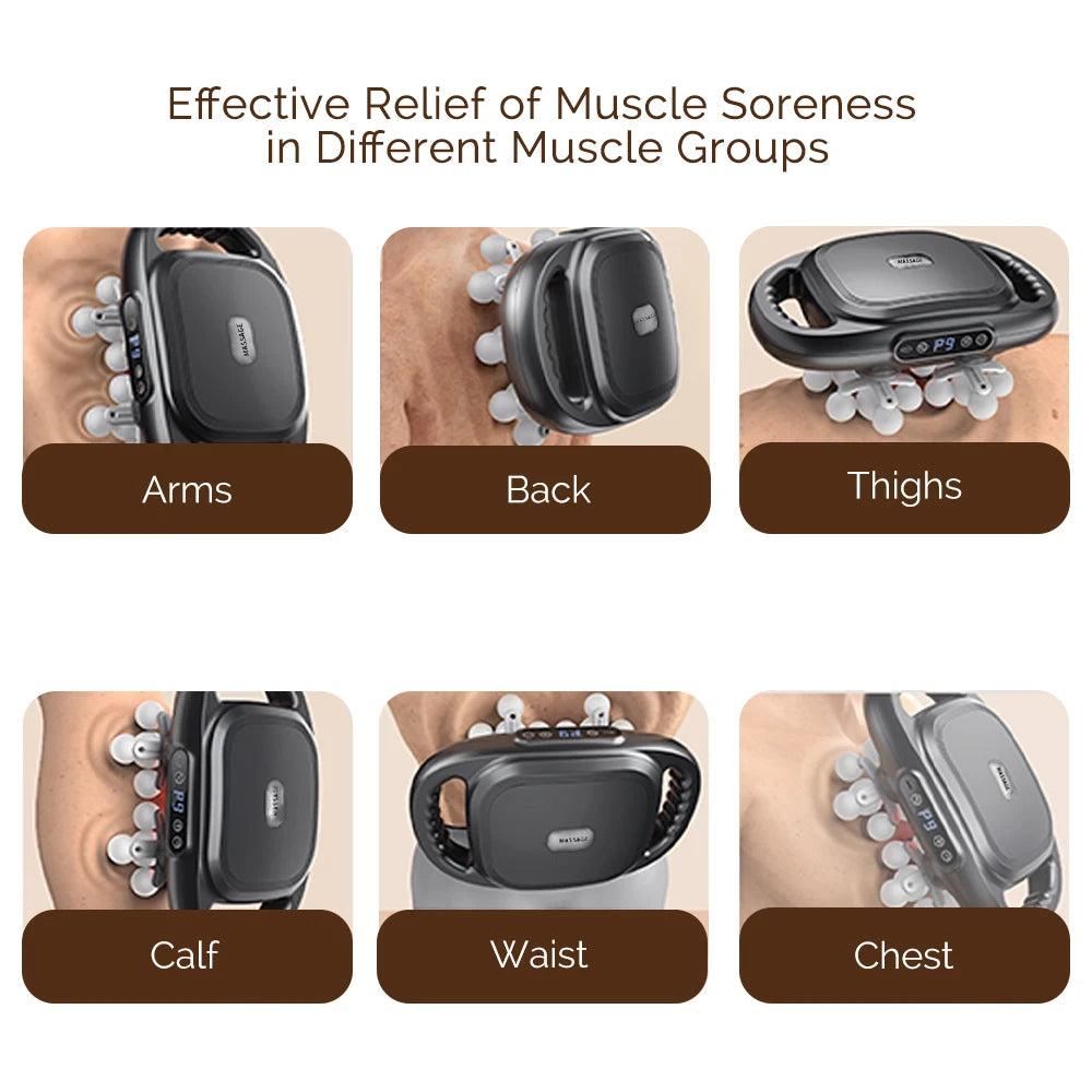 Foreverlily 22-Head Fascia Gun High Frequency Massage Gun