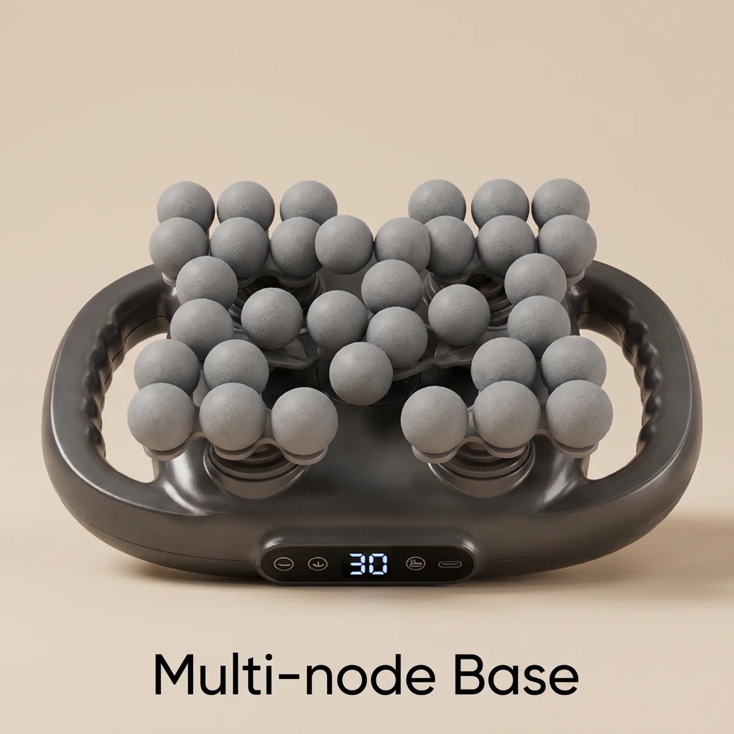 Deep Tissue 42 Nodes Electric Massage Roller With LCD Display