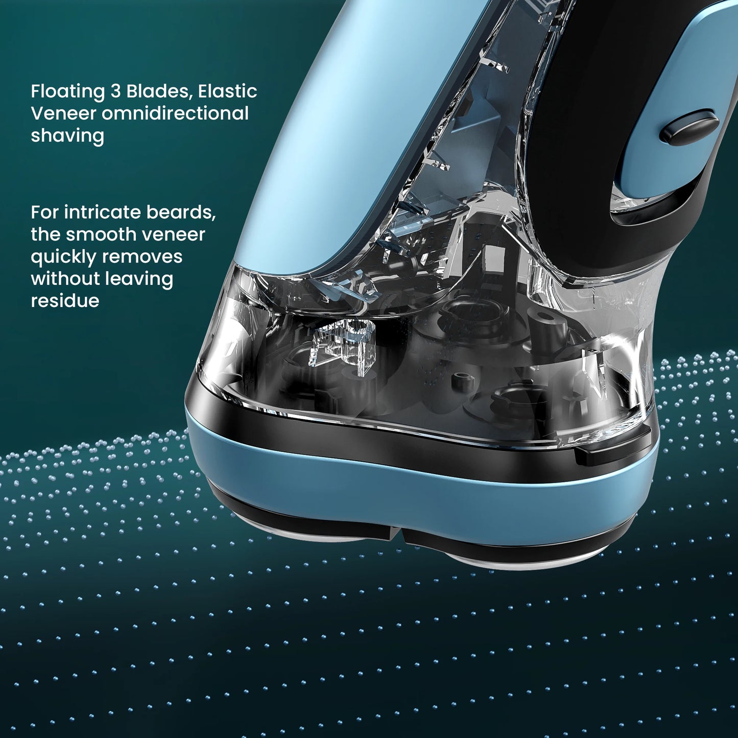 Sejoy 3D Floating Rechargeable Electric Shaver for Men
