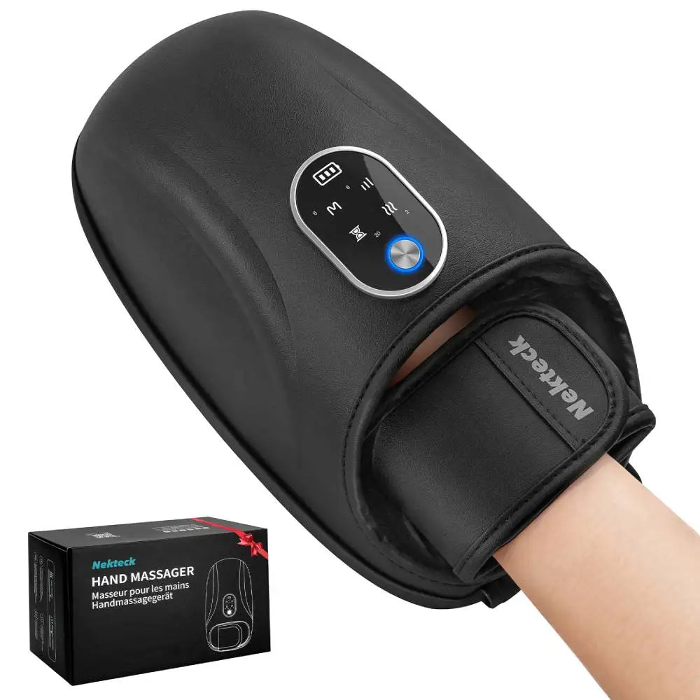Nekteck Hand Massager Heat Compression Arthritis Relief