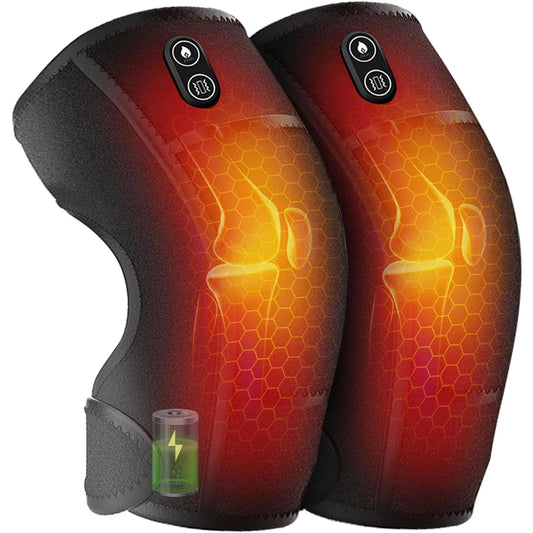 Heated Knee Massager Equipped With IndustrialGrade Thermal Vibration Cordless Heating