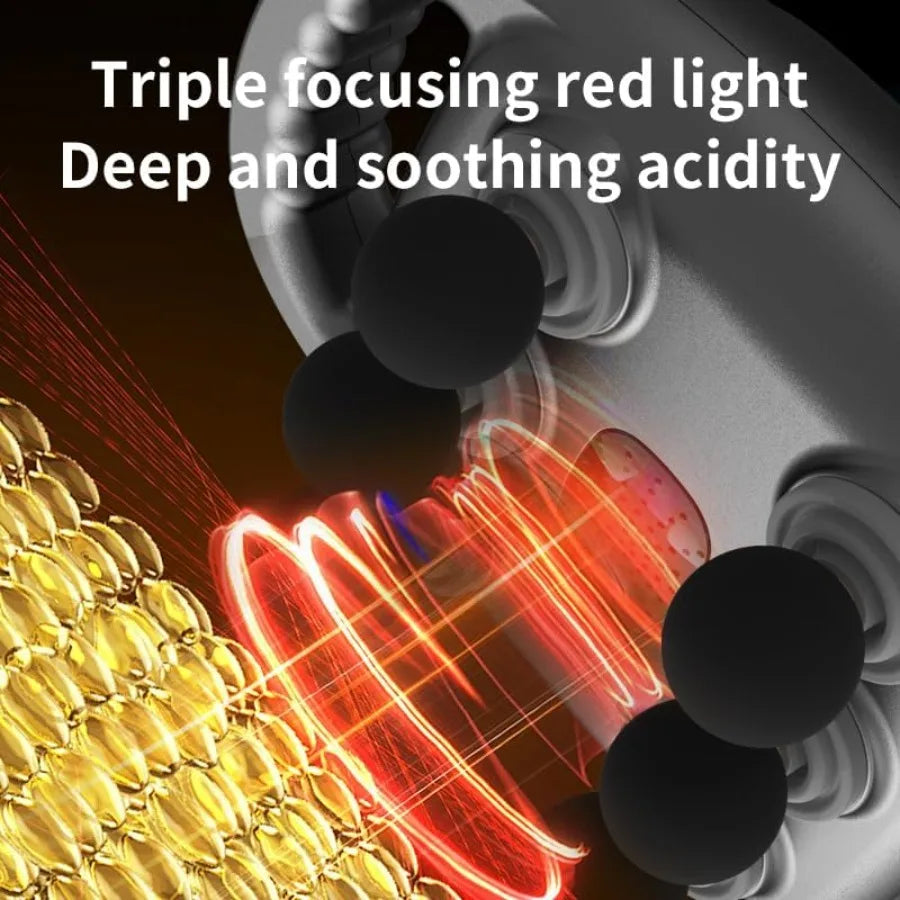 6Head Massage Gun Professional Handheld Massager With 9 Modes