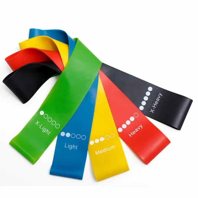 QzeUpwardSpirit Professional Grade TPE Resistance Bands Set for Comprehensive Body