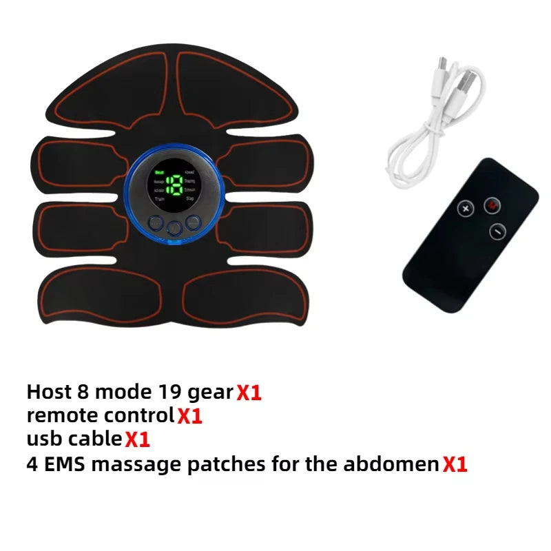 Wireless Electric Muscle Stimulator For Hip And Abdominal Fitness