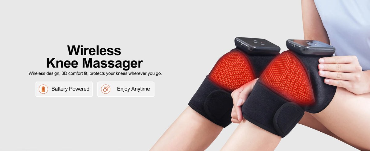 Leercon 3 in 1 Heated Knee Elbow Shoulder Massager