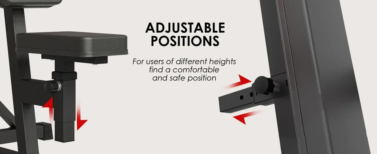 Posture Training Machine With Hip Lifting And Pull Up Support