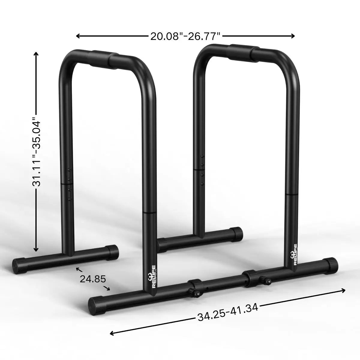 Adjustable Dip Bar Station For Home Gym Strength Training